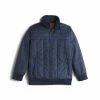 The North Face Yukon Heatseeker Insulated Reversible Jacket Boys' -Winter Clothing Shop 10108 COSMIC BLU DNM PRNT m