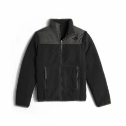 The North Face Reversible Off The Grid Jacket Boys' -Winter Clothing Shop 10128 TNF BLACK m