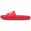 The North Face Base Camp III Slides Women's -Winter Clothing Shop 101316 BRLNT CORALTNF WHT m