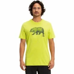 The North Face Short-Sleeve The North Face Bear Tee Men's -Winter Clothing Shop 101351 SULPHR SPR GRN m