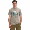 The North Face Short-Sleeve Choose Your Path Tee Men's -Winter Clothing Shop 101353 MINERAL GREY m