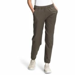 The North Face City Standard High-Rise Jogger Pants Women's -Winter Clothing Shop 101409 NEW TAUPE GREEN m