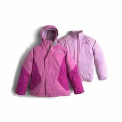 The North Face Kira Triclimate Jacket Girls' 11 The North Face Kira Triclimate Jacket Girls' -Winter Clothing Shop 10141 WISTERIA PURPLE m