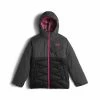 The North Face Carly Insulated Jacket Girls' -Winter Clothing Shop 10147 GRAPHITE GREY m