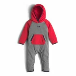 The North Face Infant Glacier One Piece -Winter Clothing Shop 10175 TNF MEDIUM GRY HTHR m