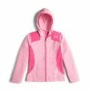 The North Face Viva Fleece Hoodie Girls' -Winter Clothing Shop 10179 COY PINK HEATHER m