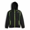 The North Face Kilowatt Jacket Boys' -Winter Clothing Shop 10187 TNF BLKSAFETY GRN m