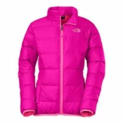 The North Face Andes Down Jacket Girls' 7 The North Face Andes Down Jacket Girls' -Winter Clothing Shop 10192 LUMINOUS PINK m