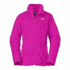 The North Face Laurel Fleece Full-Zip Girls' 11 The North Face Laurel Fleece Full-Zip Girls' -Winter Clothing Shop 10200 LUMINOUS PINK m