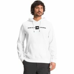 The North Face Red's Pullover Hoodie Men's 9 The North Face Red's Pullover Hoodie Men's -Winter Clothing Shop 103564 TNF WHITE m
