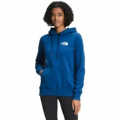 The North Face Box NSE Pullover Hoodie Women's -Winter Clothing Shop 103567 LIMOGES BLUE m