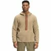 The North Face Carbondale 1/4 Snap Fleece Top Men's -Winter Clothing Shop 103584 KELPTNPINCNBRN m