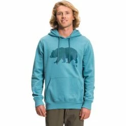 The North Face TNF Bear Pullover Hoodie Men's -Winter Clothing Shop 103656 STORM BLUE m