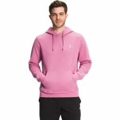 The North Face Heritage Patch Pullover Hoodie Men's 7 The North Face Heritage Patch Pullover Hoodie Men's -Winter Clothing Shop 103657 SUNSET MAUVE m
