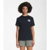 The North Face New USA Short Sleeve Tee Women's 1 The North Face New USA Short Sleeve Tee Women's -Winter Clothing Shop 103661 AVIATOR NAVY m