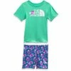 The North Face Cotton Summer Set Toddlers' -Winter Clothing Shop 103699 BANFF BL MTN FLRL PR m