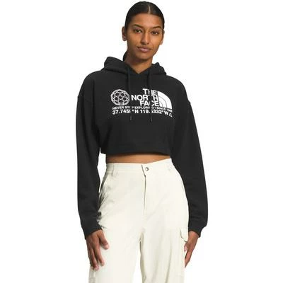 The North Face Coordinates Crop Drop Pullover Hoodie Women's 4 The North Face Coordinates Crop Drop Pullover Hoodie Women's - Image 2