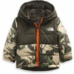 The North Face Reversible Mount Chimbo Full-Zip Hooded Jacket Infants' -Winter Clothing Shop 103752 NTPGRNEXPRCMPRT m