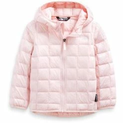The North Face ThermoBall Eco Insulated Hoodie Toddlers' -Winter Clothing Shop 103828 PEACH PINK m