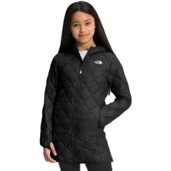 The North Face Thermoball Eco Insulated Parka Girls' -Winter Clothing Shop 103845 TNF BLACK m