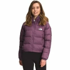 The North Face Hydrenalite Down Hoodie Women's -Winter Clothing Shop 103849 PIKES PURPLE m