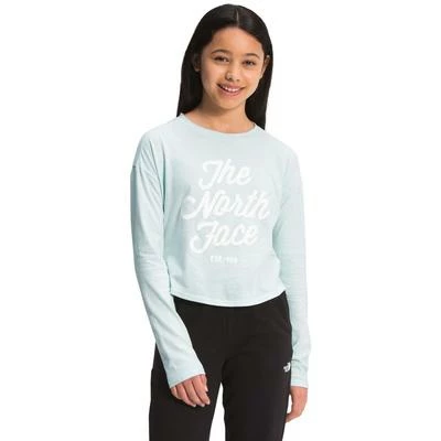 The North Face Long Sleeve Graphic Tee Girls' 4 The North Face Long Sleeve Graphic Tee Girls' - Image 2