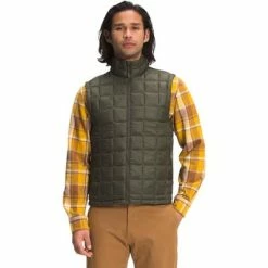 The North Face Thermoball Eco Vest 2.0 Men's -Winter Clothing Shop 103875 NEW TAUPE GREEN m