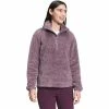 The North Face Printed Multicolor Osito 1/4 Zip Pullover Fleece Women's -Winter Clothing Shop 103931 MNMLGRYPKSPRPL m