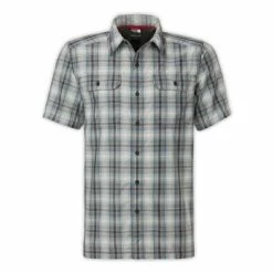 The North Face Short Sleeve Pine Knot Woven Flannel Shirt Men's
