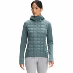 The North Face Thermoball Hybrid Eco Jacket 2.0 Women's -Winter Clothing Shop 105494 GOBLIN BLUE m