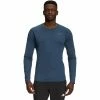 The North Face Big Pine Long Sleeve Crew Shirt Men's 2 The North Face Big Pine Long Sleeve Crew Shirt Men's -Winter Clothing Shop 106591 SHADY BLUE HEATHER m