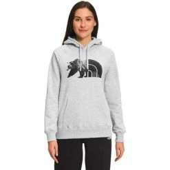 The North Face TNF Bear Hoodie Women's 5 The North Face TNF Bear Hoodie Women's -Winter Clothing Shop 106695 TNFLTGRYHTHRTNFBLK m