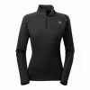 The North Face Warm Long-Sleeve Baselayer Zip Neck Women's 1 The North Face Warm Long-Sleeve Baselayer Zip Neck Women's -Winter Clothing Shop 10911 TNFBLACK m