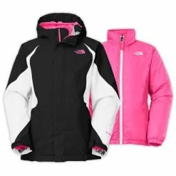 The North Face Kira Triclimate Jacket Girls' -Winter Clothing Shop 10923 TNF BLACK m