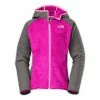 The North Face Chimboraza Hoodie Girls' -Winter Clothing Shop 11122 LUMINOUS PINK m