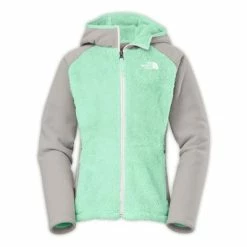 The North Face Chimboraza Hoodie Girls' -Winter Clothing Shop 11122 SURF GREEN m