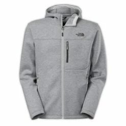 The North Face Haldee Hoodie Men's -Winter Clothing Shop 11179 HR GREY HEATH m