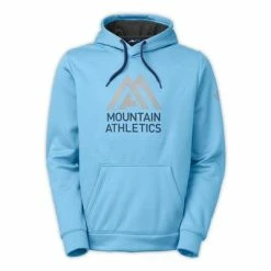 The North Face MA Graphic Surgent Hoodie Men's -Winter Clothing Shop 11207 PARISIAN BLUE m