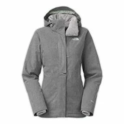 The North Face Inlux Insulated Jacket Women's -Winter Clothing Shop 11246 HIGH RISE GREY HTHR m