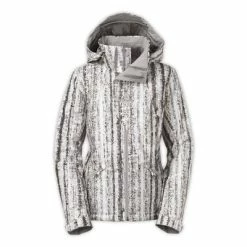 The North Face Lulea Jacket Women's 5 The North Face Lulea Jacket Women's -Winter Clothing Shop 11266 TNF WHT BIRCH PRINT m