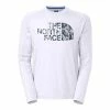 The North Face Long-Sleeve Class V Shirt Men's -Winter Clothing Shop 11435 TNF WHITE m