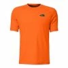 The North Face Short-Sleeve Class V Shirt Men's -Winter Clothing Shop 11436 BURNISHED ORANGE m