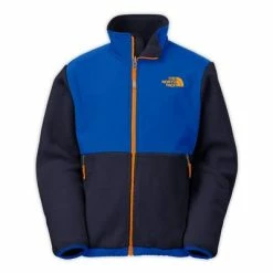 The North Face Denali Jacket Boys' -Winter Clothing Shop 11729 RECYCLED COSMIC BLUE m