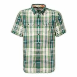 The North Face Short-Sleeve Delridge Shirt Men's 6 The North Face Short-Sleeve Delridge Shirt Men's -Winter Clothing Shop 11783 SULLIVAN GREEN m