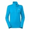 The North Face Infiesto 1/4 Zip Women's -Winter Clothing Shop 11825 QUILL BLUE m