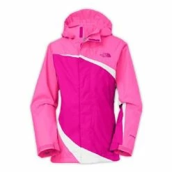 The North Face Mountain View Triclimate Jacket Girls' -Winter Clothing Shop 11913 LUMINOUS PINK m