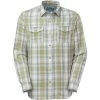 The North Face Long Sleeve Hayes Flannel Shirt Men's -Winter Clothing Shop 21569 HR GREYSAGE m