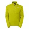 The North Face Flux Power Stretch 1/4 Zip Men's -Winter Clothing Shop 2704 FIREFLY GREEN m