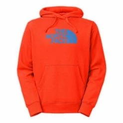 The North Face Half Dome Hoodie Men's -Winter Clothing Shop 2721 VALENCIA ORANGE m