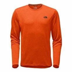 The North Face Long Sleeve Reaxion Amp Crew Men's -Winter Clothing Shop 2750 EXBRNC ORG HASPH GR m
